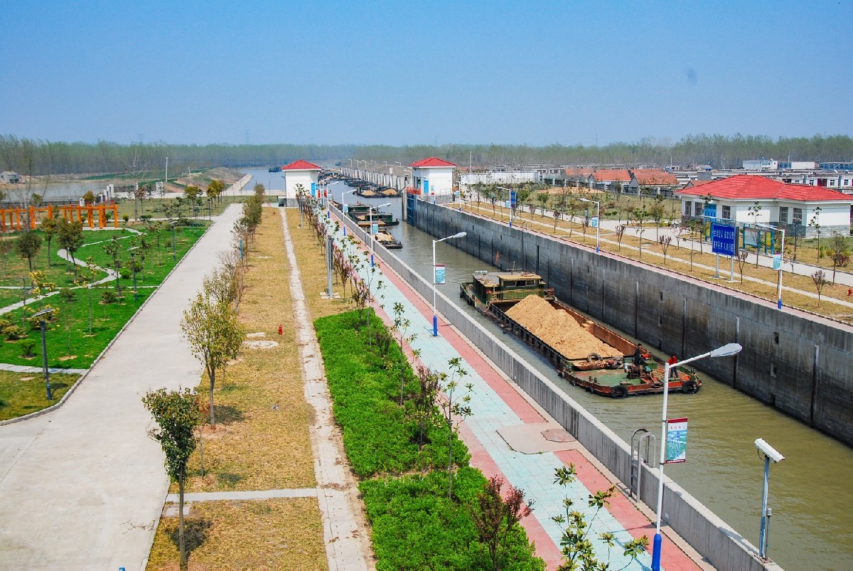 徐洪河刘集船闸